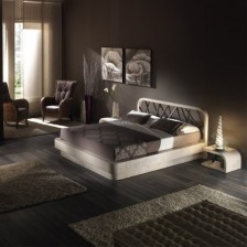 Letto in bamboo moderno