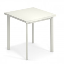 Tavolo quadrato da esterno - colore bianco