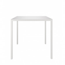 Tavolo quadrato per esterno - colore bianco