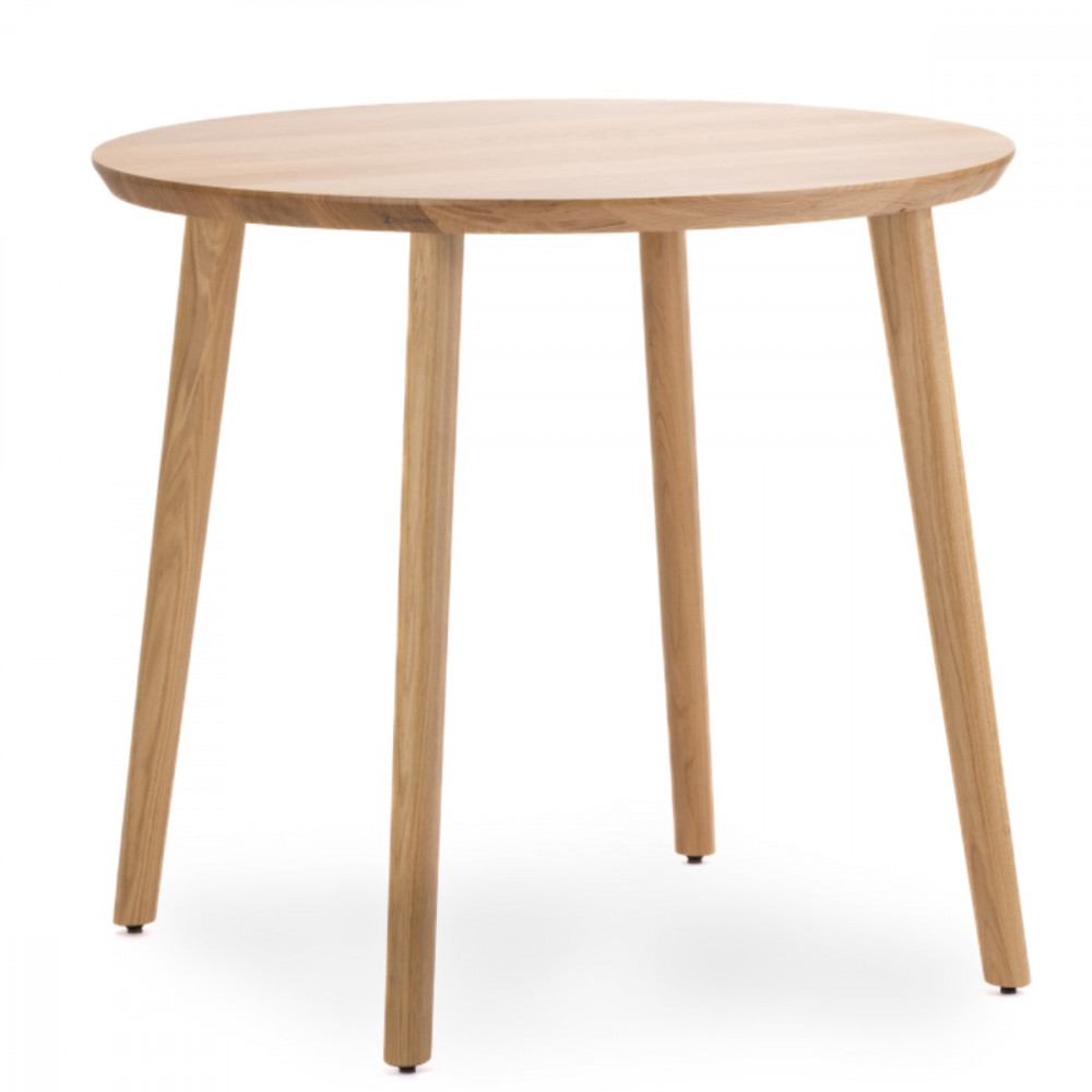 Tavolo rotondo in legno diametro 90 cm