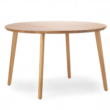 Tavolo rotondo in legno diametro 120 cm