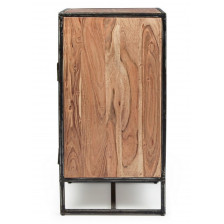 Visione posteriore - cassettiera in legno per camera da letto