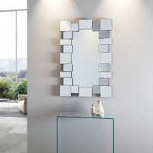 Specchio di design da parete posizionabile in verticale