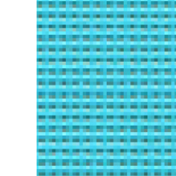 Tessuto azzurro 75  profilo bianco